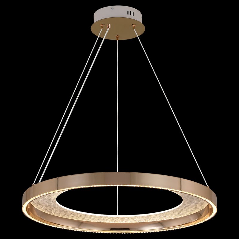 Single-Ring Acrylic LED Pendant