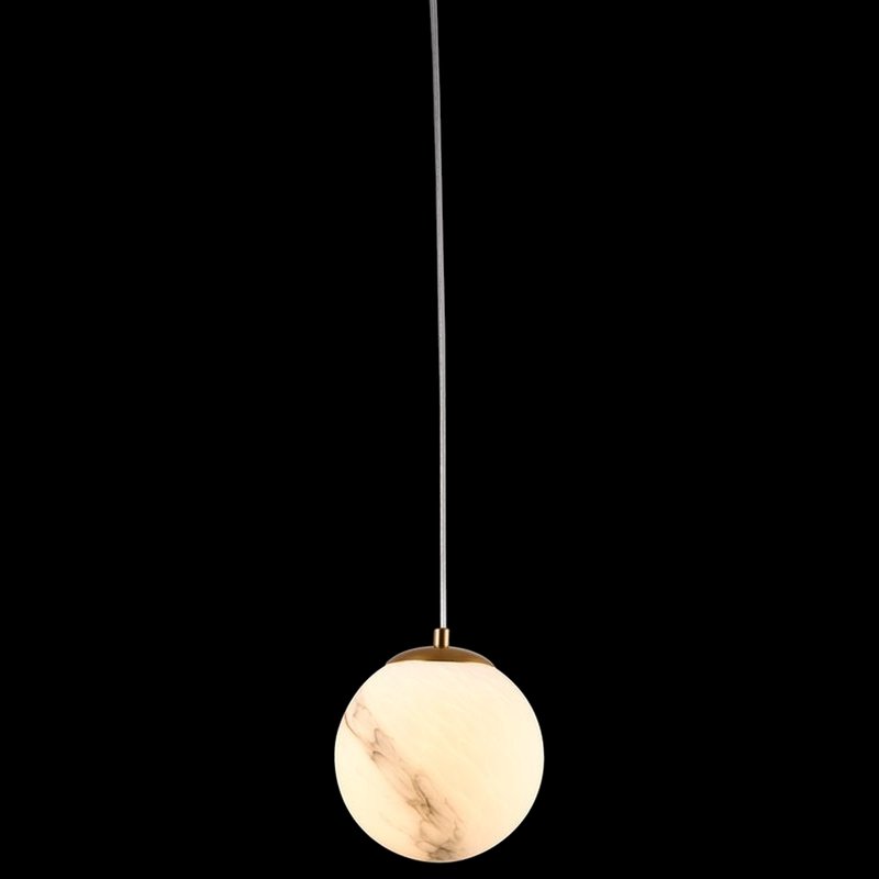 Stacked Alabaster Pendant