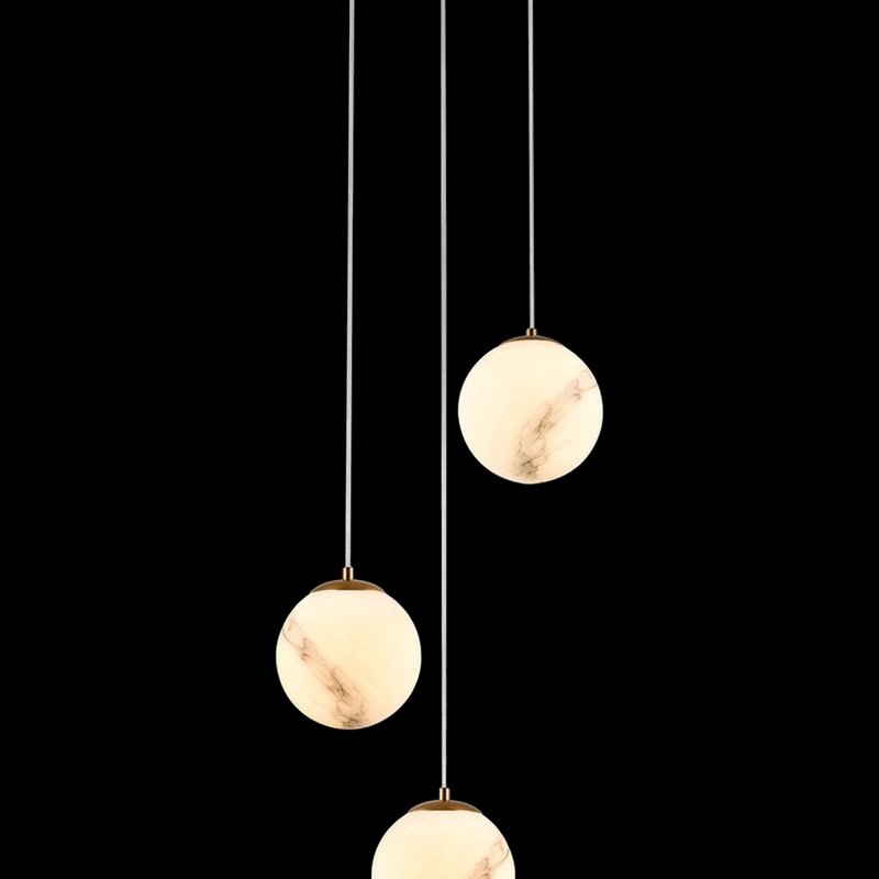 Bell Alabaster Pendant
