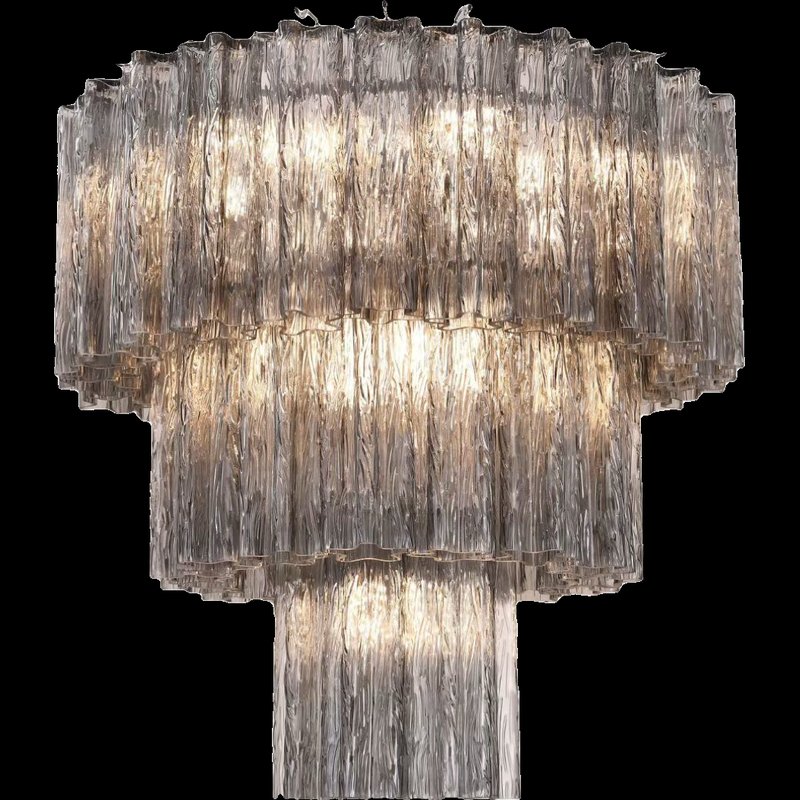 Iridescent Murano Disc Glass Pendant