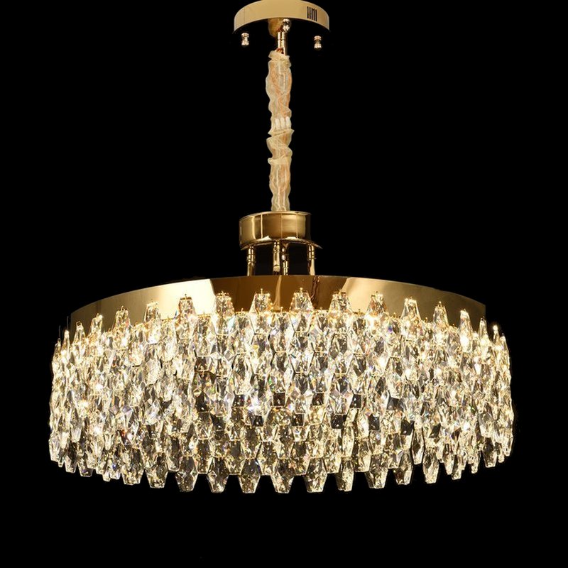 Imperial Crown Crystal Chandelier