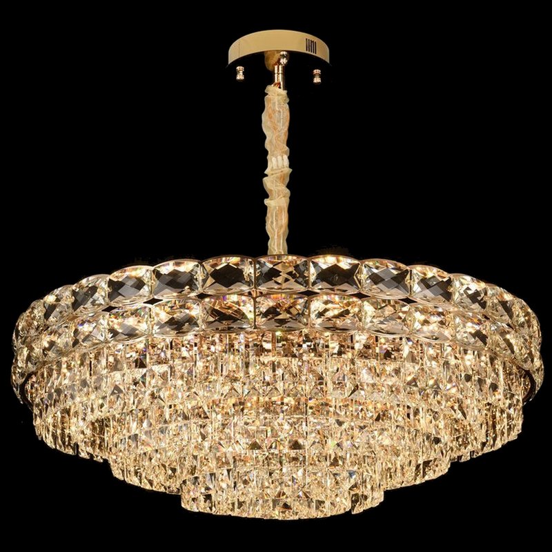 Crystal Crown Large Chandelier