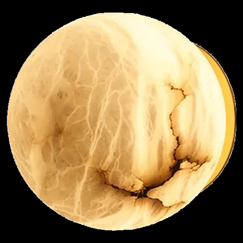 Orb Alabaster Wall Lamp